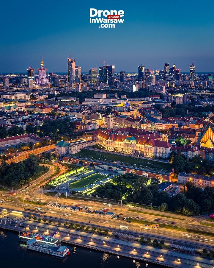 Sawa Apartment 2Xmetro Wifi 500 Mbs 50'Tv Netflix Hbo Appletv+ Warschau Buitenkant foto