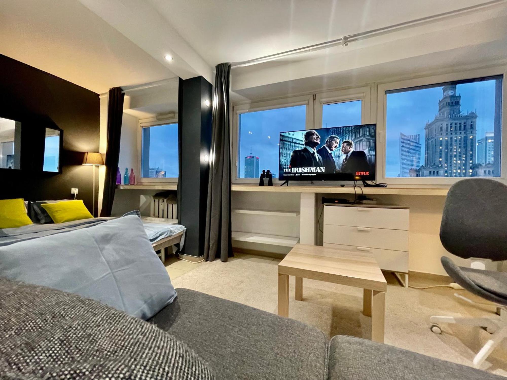 Sawa Apartment 2Xmetro Wifi 500 Mbs 50'Tv Netflix Hbo Appletv+ Warschau Buitenkant foto