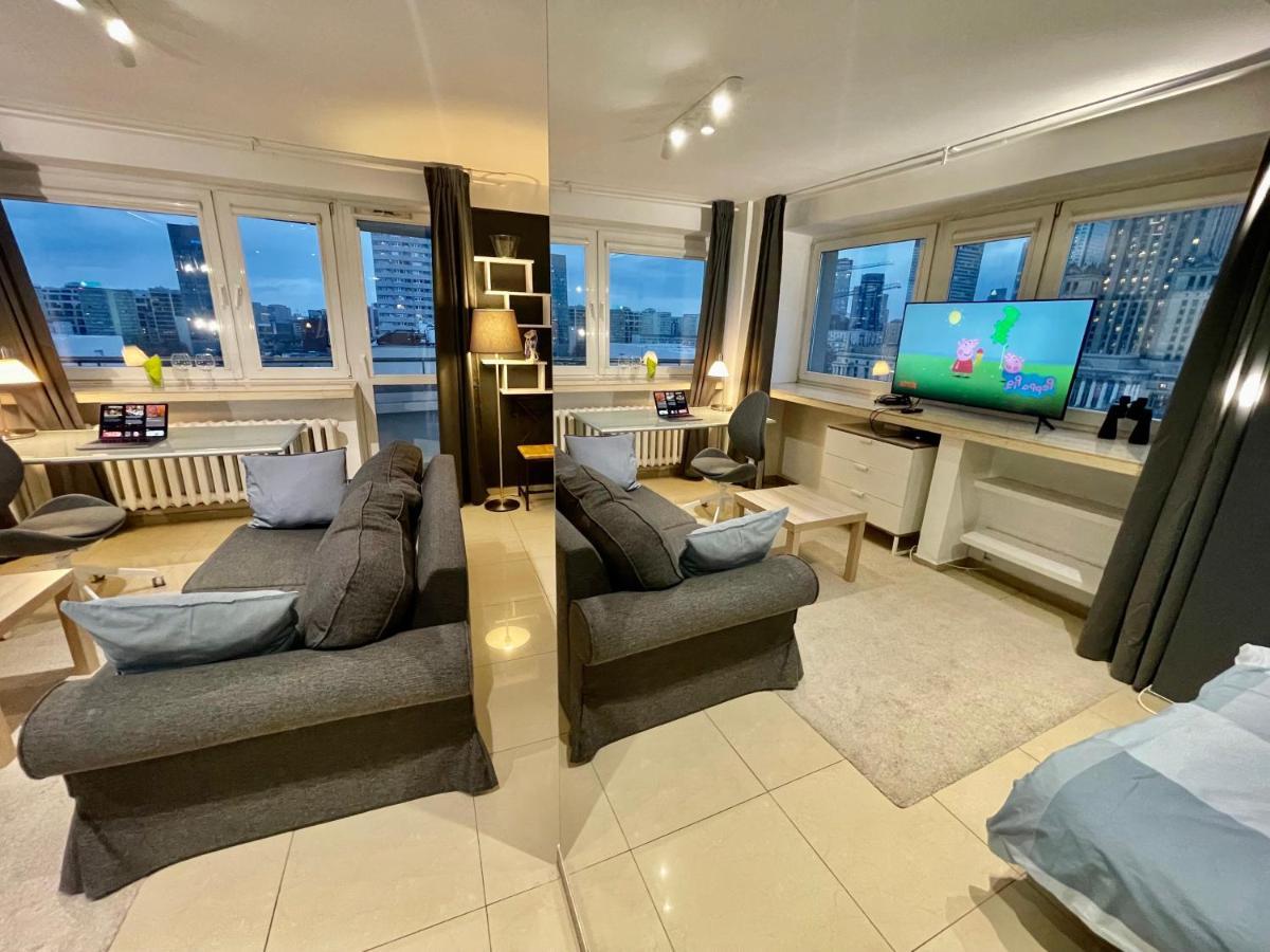 Sawa Apartment 2Xmetro Wifi 500 Mbs 50'Tv Netflix Hbo Appletv+ Warschau Buitenkant foto